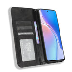 For Huawei Maimang 20 / nova 11i / Enjoy 60 Pro Magnetic Closing Leather Case Stand Wallet Phone Cover