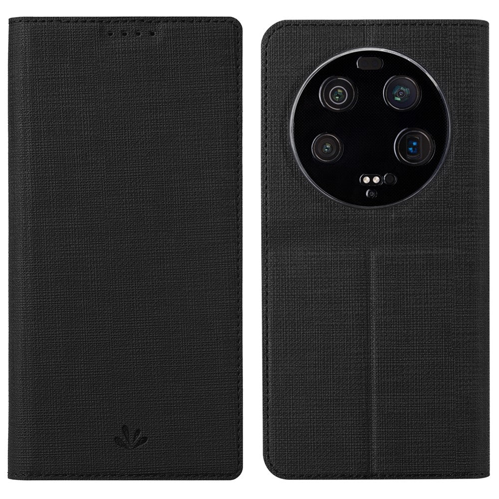 VILI DMX-seriens mobilstativ til Xiaomi 13 Ultra, PU-læderetui med lomme til skærmkort