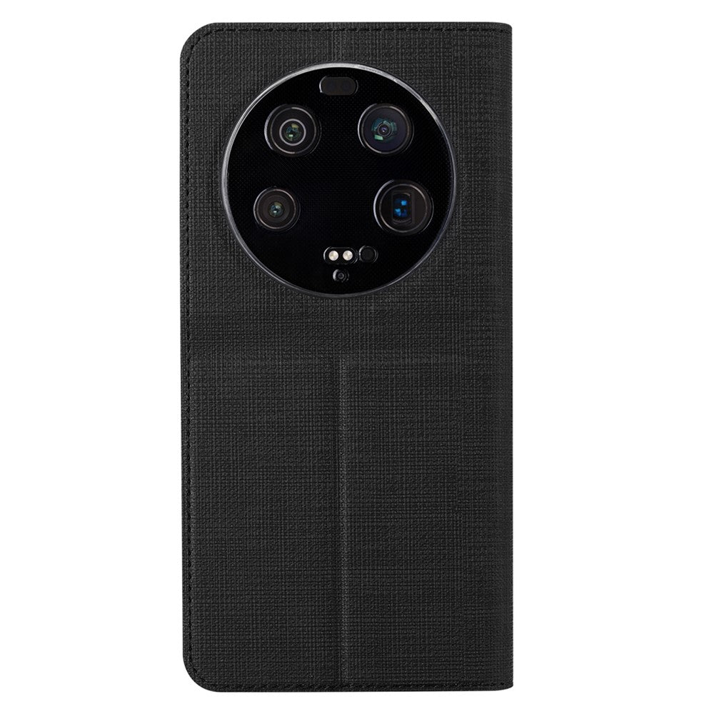 VILI DMX-seriens mobilstativ til Xiaomi 13 Ultra, PU-læderetui med lomme til skærmkort