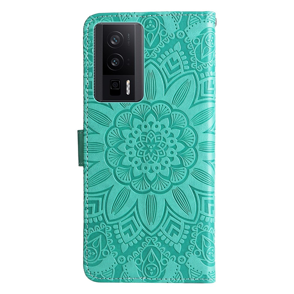 For Xiaomi Redmi K60 Pro 5G / K60 5G / Poco F5 Pro 5G Imprinted Phone Stand Cover Leather Wallet Case