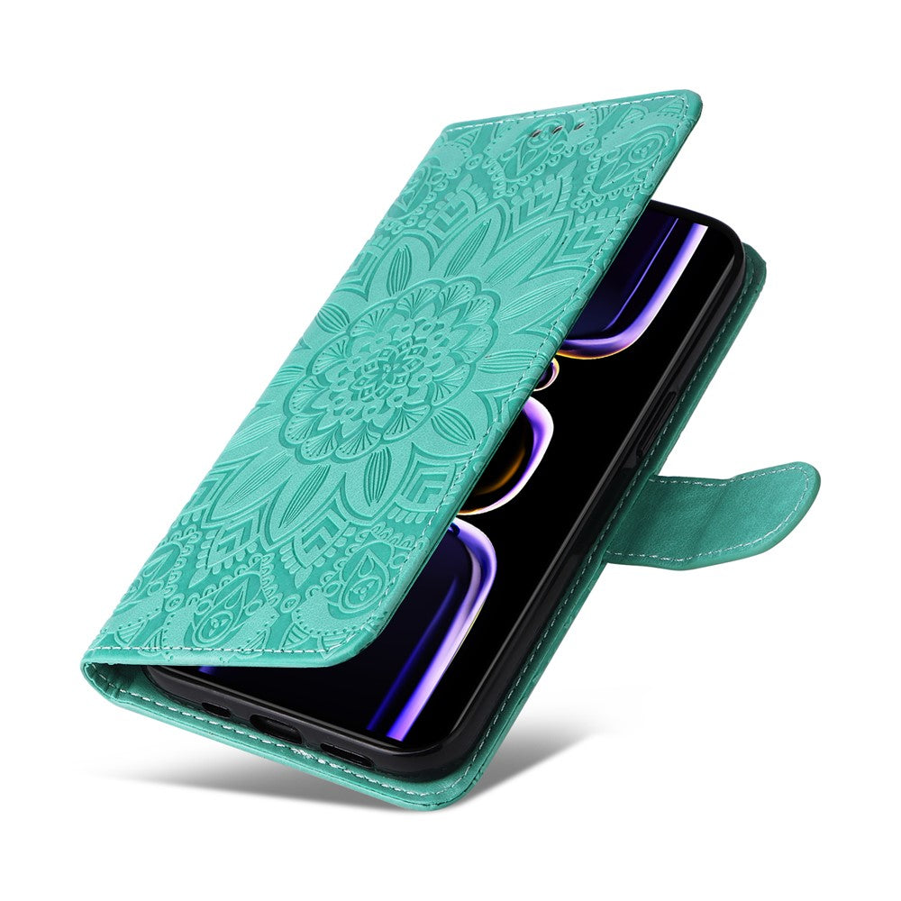 For Xiaomi Redmi K60 Pro 5G / K60 5G / Poco F5 Pro 5G Imprinted Phone Stand Cover Leather Wallet Case