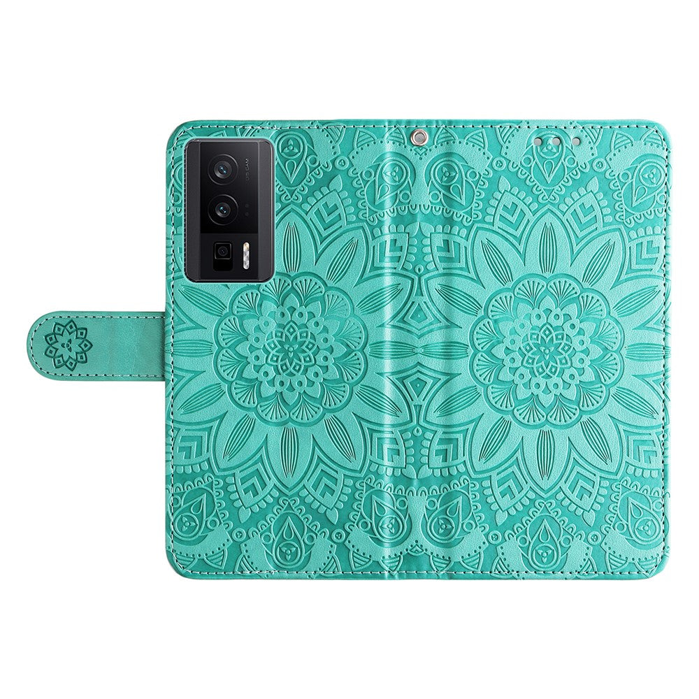 For Xiaomi Redmi K60 Pro 5G / K60 5G / Poco F5 Pro 5G Imprinted Phone Stand Cover Leather Wallet Case