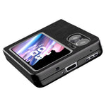 ABEEL For Oppo Find N2 Flip 5G PU Leather Coated PC Phone Case Litchi Texture Shockproof Cover