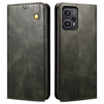 Phone Cover for Xiaomi Redmi Note 12 Turbo / Poco F5 5G Waxy Crazy Horse Texture Leather Case with Stand Wallet