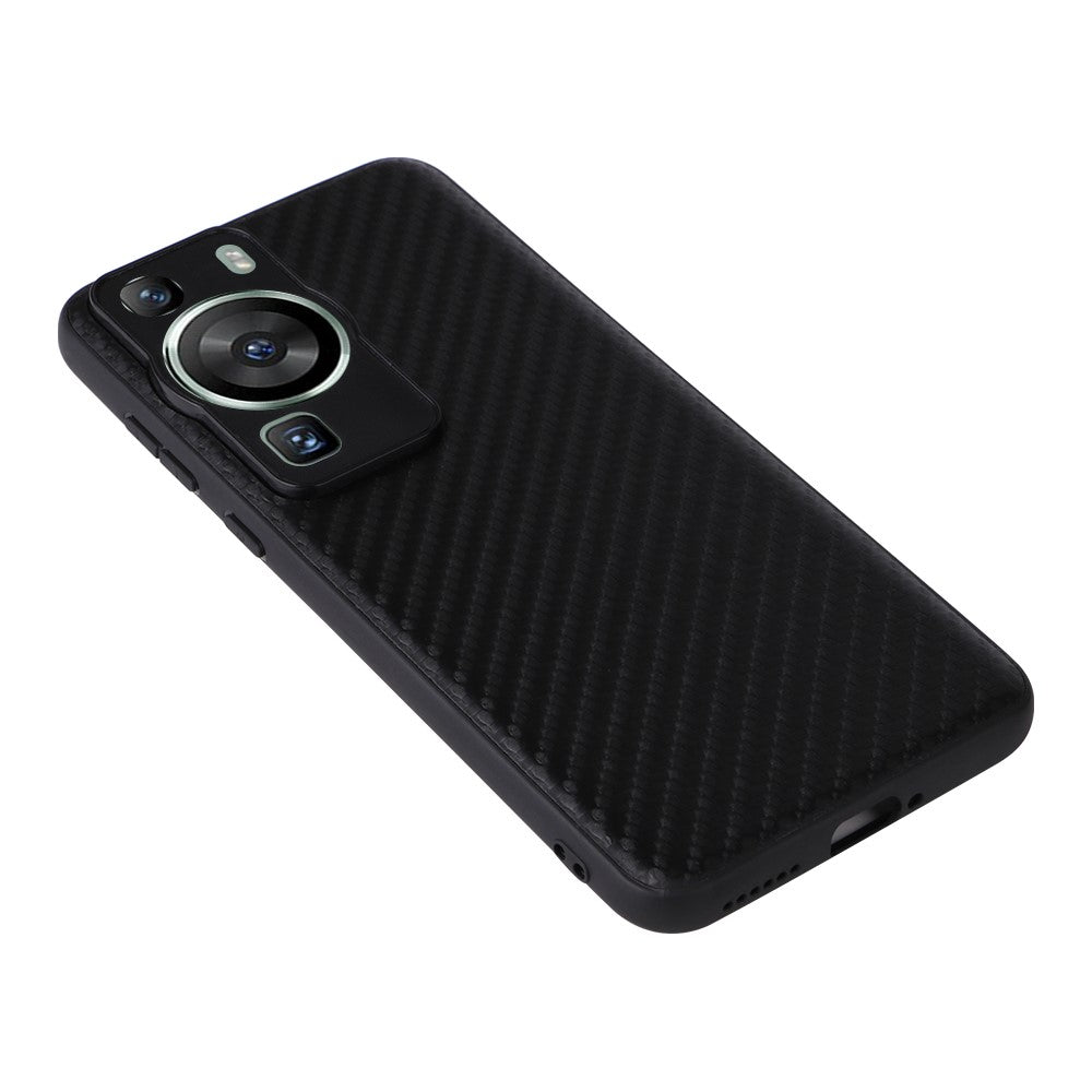 For Huawei P60 Pro Precise Cutouts Camera Protection PU Leather Coated PC+TPU Cover Phone Case