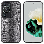 For Huawei P60 Pro Precise Cutouts Camera Protection PU Leather Coated PC+TPU Cover Phone Case
