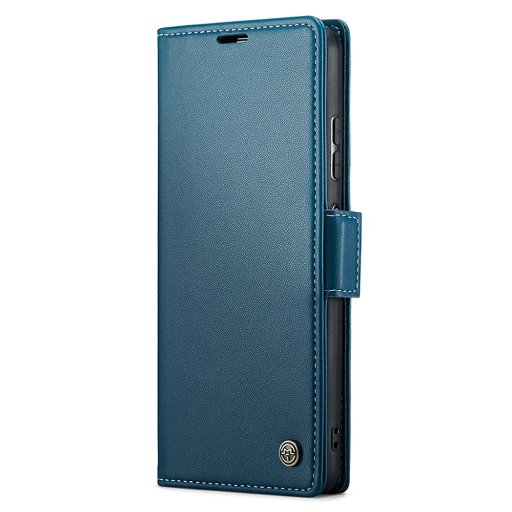 For Xiaomi Poco X5 Pro 5G / Redmi Note 12 Pro Speed 5G / Note 12 Pro 5G Leather Case CASEME 023 RFID Blocking 3 Card Slot Mobile Cover