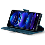 For Xiaomi Poco X5 Pro 5G / Redmi Note 12 Pro Speed 5G / Note 12 Pro 5G Leather Case CASEME 023 RFID Blocking 3 Card Slot Mobile Cover