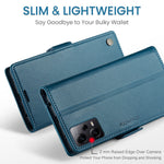 Xiaomi Poco X5 Pro 5G / Redmi Note 12 Pro Speed 5G / Note 12 Pro 5G CASEME 023-lædercover med RFID-blokerende 3-kortsrum