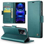 Xiaomi Poco X5 Pro 5G / Redmi Note 12 Pro Speed 5G / Note 12 Pro 5G CASEME 023-lædercover med RFID-blokerende 3-kortsrum