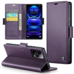 Xiaomi Poco X5 Pro 5G / Redmi Note 12 Pro Speed 5G / Note 12 Pro 5G CASEME 023-lædercover med RFID-blokerende 3-kortsrum