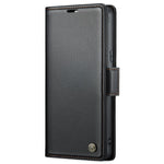 CASEME 023 Google Pixel 8 Läderfodral RFID - Svart