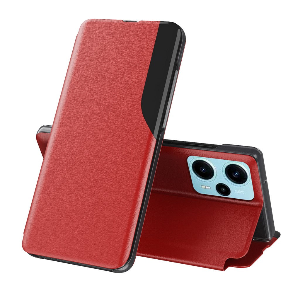 For Xiaomi Poco F5 5G / Redmi Note 12 Turbo Phone Case Folio Flip PU Leather Stand Cover