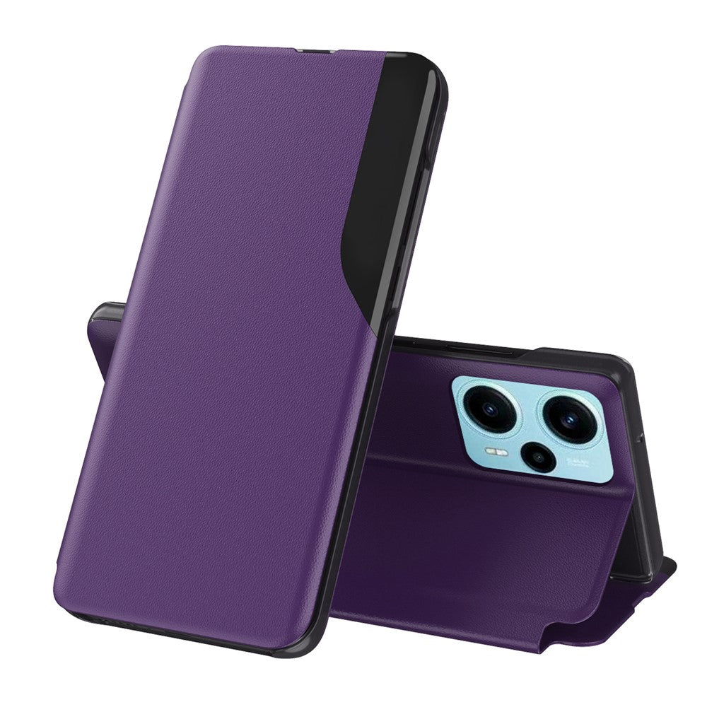 For Xiaomi Poco F5 5G / Redmi Note 12 Turbo Phone Case Folio Flip PU Leather Stand Cover