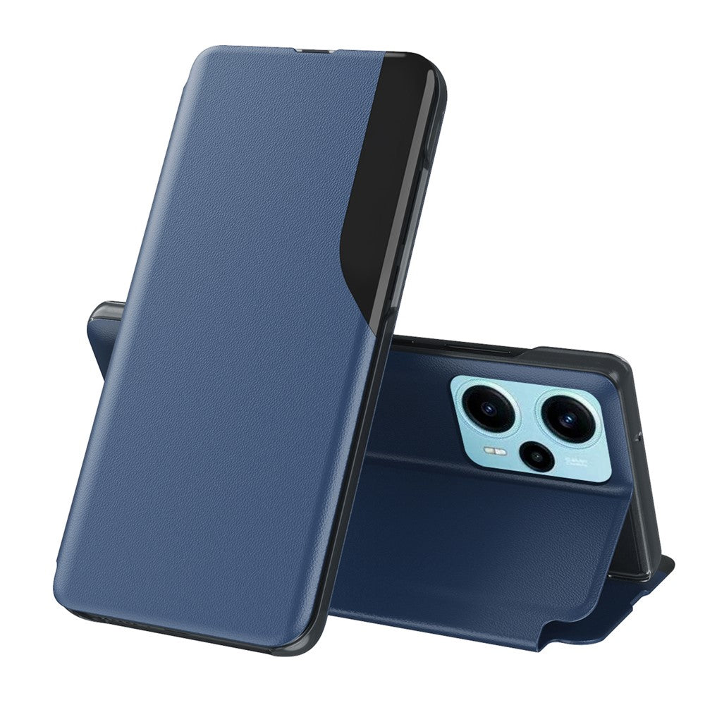 For Xiaomi Poco F5 5G / Redmi Note 12 Turbo Phone Case Folio Flip PU Leather Stand Cover