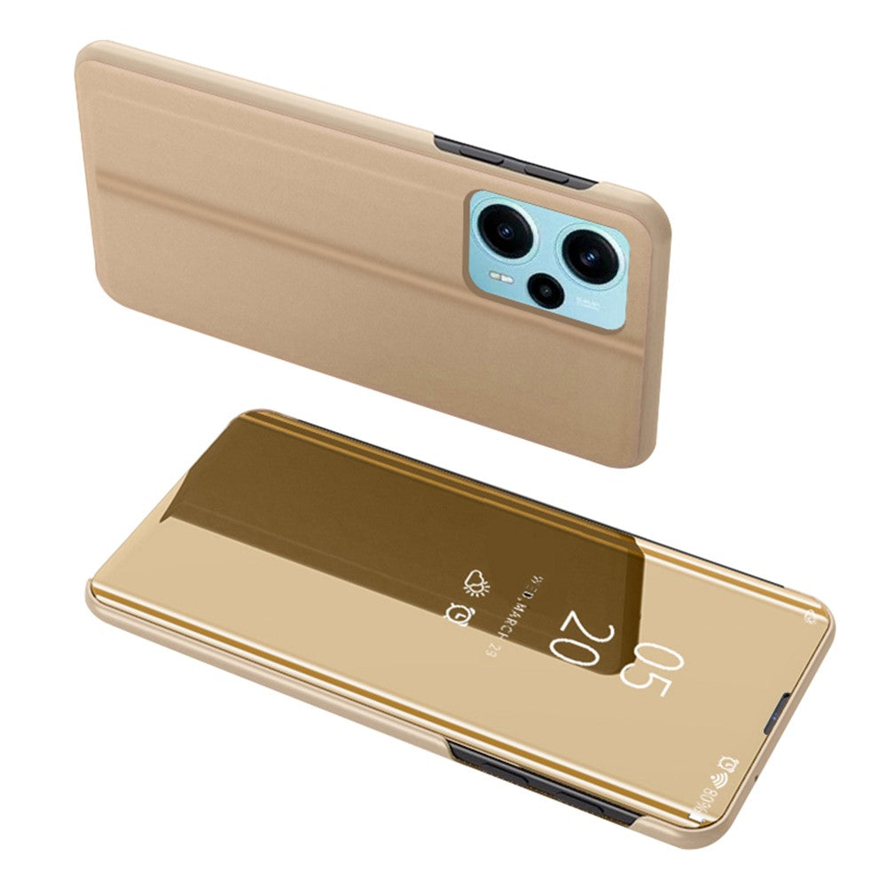 For Xiaomi Poco F5 5G / Redmi Note 12 Turbo Flip Leather Cover with Stand Full Body Protective Phone Case