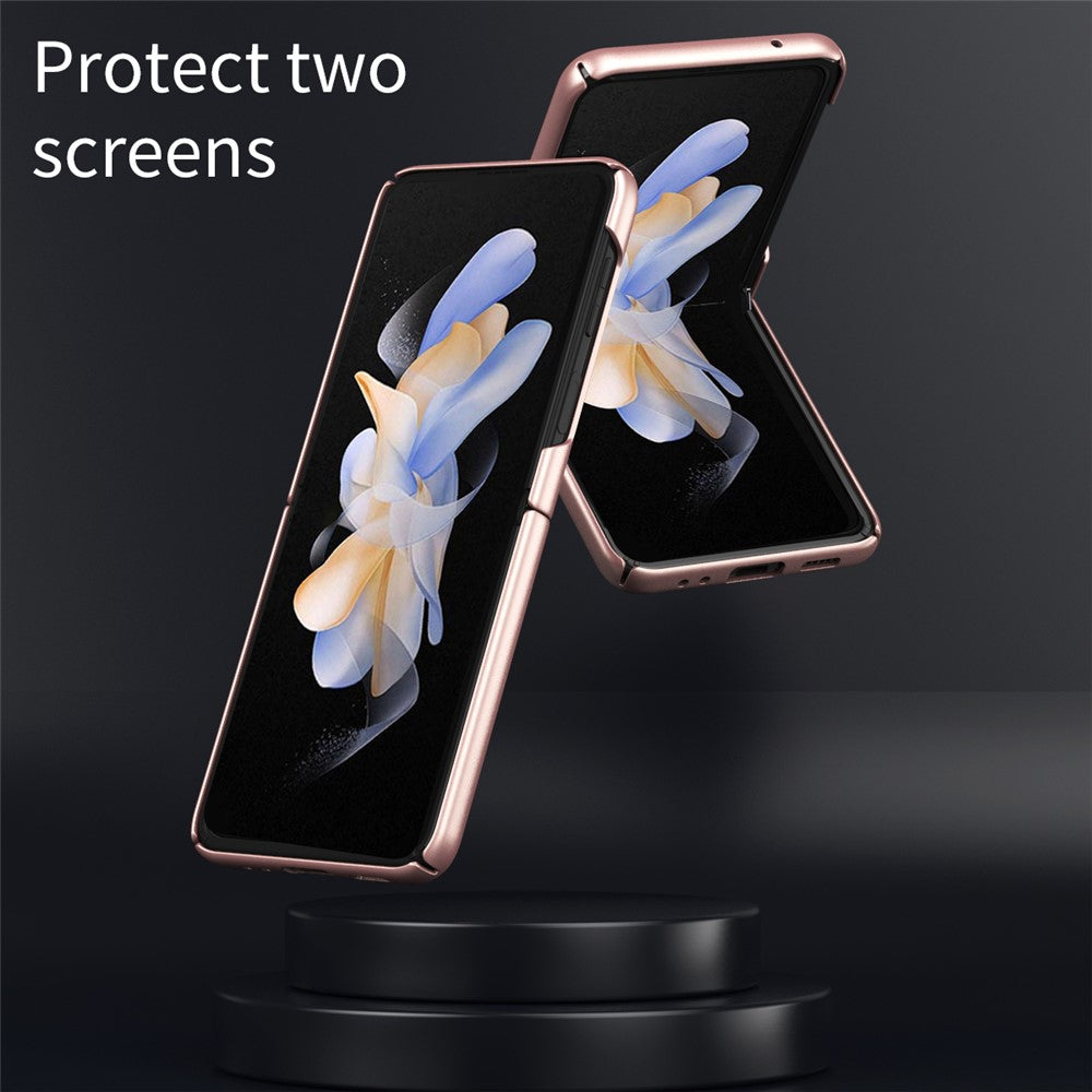 For Samsung Galaxy Z Flip5 5G Skin-Touch Hard PC Phone Case Rubberized Finish Protective Cover