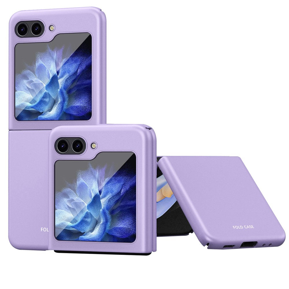 For Samsung Galaxy Z Flip5 5G Skin-Touch Hard PC Phone Case Rubberized Finish Protective Cover