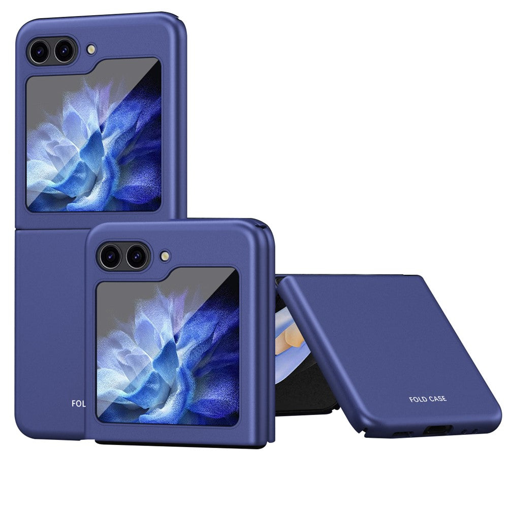 For Samsung Galaxy Z Flip5 5G Skin-Touch Hard PC Phone Case Rubberized Finish Protective Cover