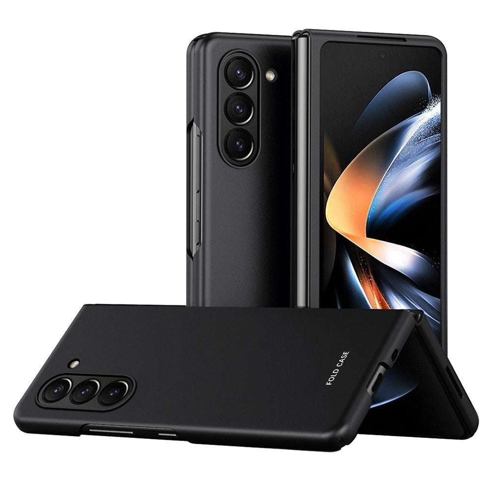 For Samsung Galaxy Z Fold5 5G Rubberized Hard PC Phone Case Skin-Touch Shockproof Cover