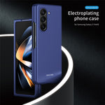 For Samsung Galaxy Z Fold5 5G Rubberized Hard PC Phone Case Skin-Touch Shockproof Cover