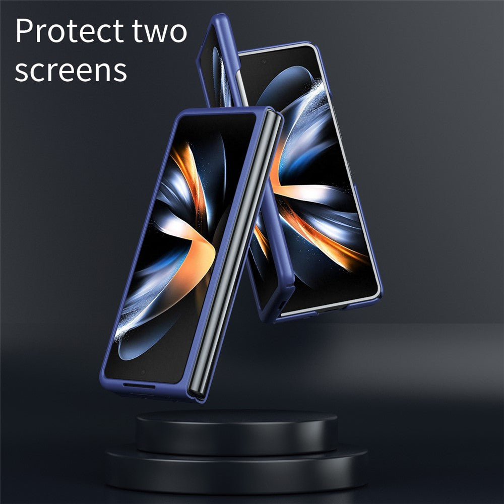 For Samsung Galaxy Z Fold5 5G Rubberized Hard PC Phone Case Skin-Touch Shockproof Cover