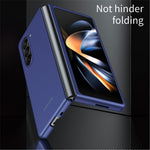 For Samsung Galaxy Z Fold5 5G Rubberized Hard PC Phone Case Skin-Touch Shockproof Cover