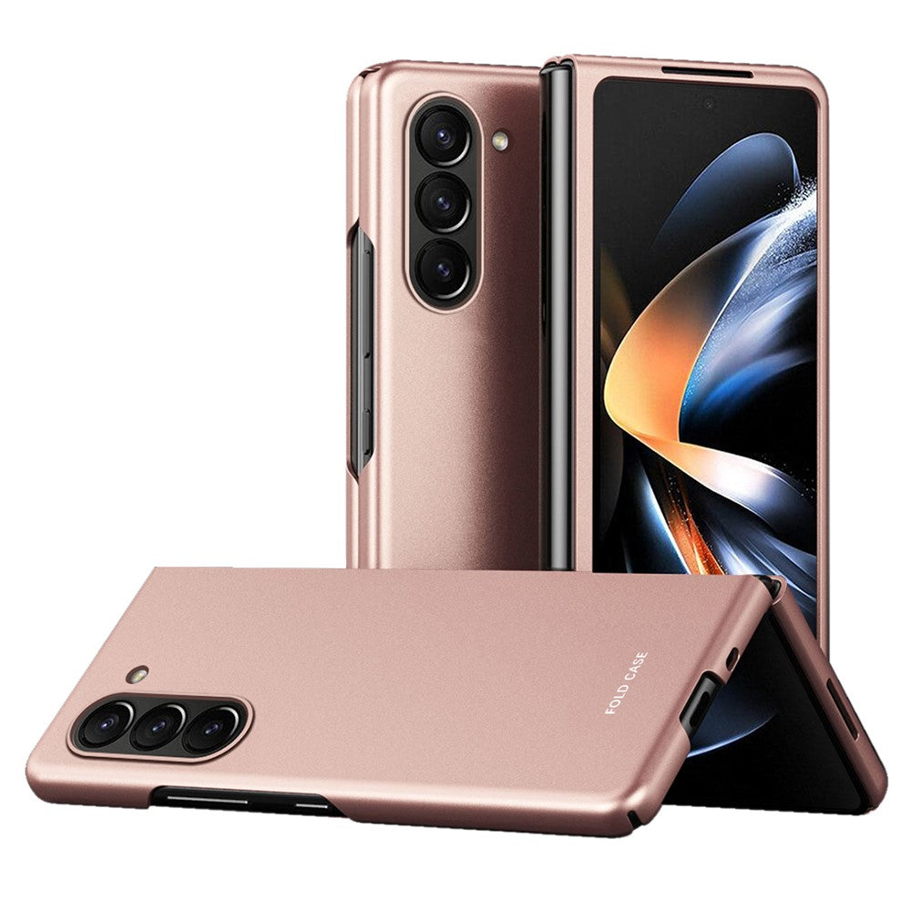 For Samsung Galaxy Z Fold5 5G Rubberized Hard PC Phone Case Skin-Touch Shockproof Cover
