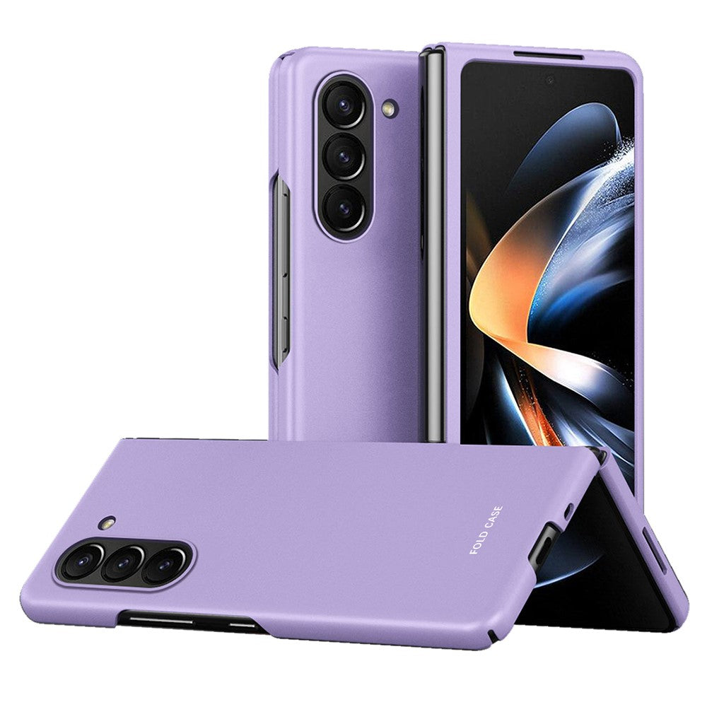 For Samsung Galaxy Z Fold5 5G Rubberized Hard PC Phone Case Skin-Touch Shockproof Cover