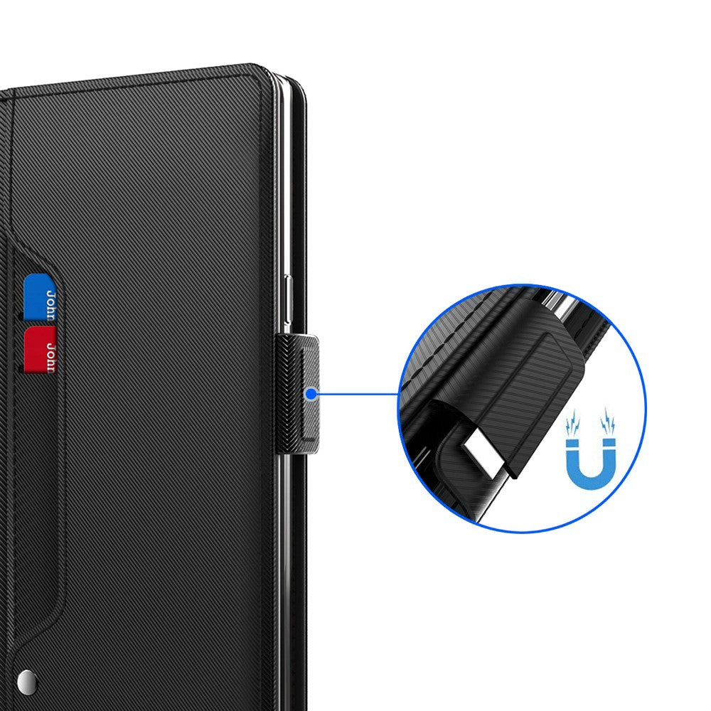 For Huawei nova 11i Mirror Design Leather Phone Case Stand Card Holder Shockproof Cover