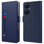 For Huawei nova 11i Mirror Design Leather Phone Case Stand Card Holder Shockproof Cover