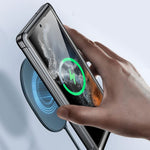 For Samsung Galaxy S23 PC + TPU Phone Case Full Protection Clear Phone Cover with PET Screen Protector