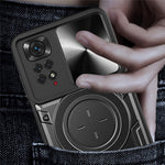 For Xiaomi Redmi Note 11 Pro 4G (MediaTek) / 5G (Qualcomm) / Note 11E Pro 5G / Note 11 Pro+ 5G (India) Kickstand TPU PC Phone Case with Slide Lens Cover
