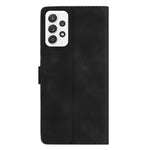 Til Samsung Galaxy A23 5G (Global Version) / A23 4G Blomsterpræget Telefoncover Læderpung Stativ Etui
