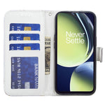 OnePlus Nord CE 3 Lite 5G / Nord N30 5G Mönstertryck PU-lädermobilskal Stativ Plånbok Flip Skyddande Fodral