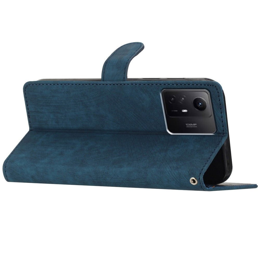 For Xiaomi Redmi Note 12S 4G PU Leather Wallet Case Stand Skin-touch Cell Phone Cover