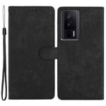 Xiaomi Redmi K60 5G / K60 Pro 5G / Poco F5 Pro 5G-pungcover i PU-læder med hudkontakt og stativ