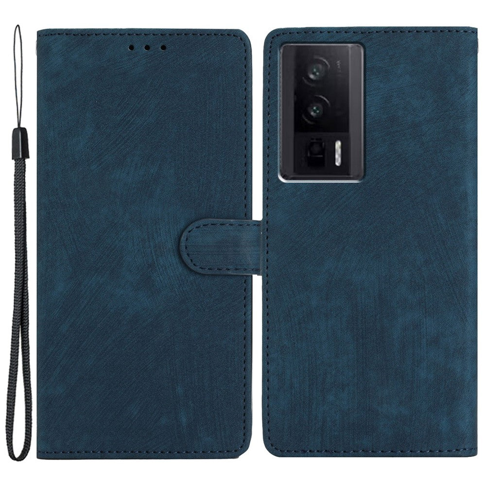 For Xiaomi Redmi K60 5G / K60 Pro 5G / Poco F5 Pro 5G PU Leather Case Skin-touch Phone Cover with Stand Wallet