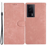 Xiaomi Redmi K60 5G / K60 Pro 5G / Poco F5 Pro 5G-pungcover i PU-læder med hudkontakt og stativ