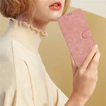 PU Leather Phone Case for Oppo Find X6 , Shockproof Skin-touch Wallet Stand Cover