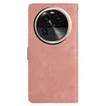 PU Leather Phone Case for Oppo Find X6 , Shockproof Skin-touch Wallet Stand Cover