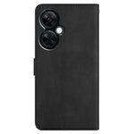 Stand Cover for OnePlus Nord CE 3 Lite 5G / Nord N30 5G Leather Phone Wallet Case Crazy Horse Texture Imprinted Lines Shell
