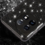 Protective Cover for OnePlus 11 5G Shiny Glitter Sequins Electroplating TPU Frame Hard PC Phone Case