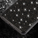 Protective Cover for OnePlus 11 5G Shiny Glitter Sequins Electroplating TPU Frame Hard PC Phone Case