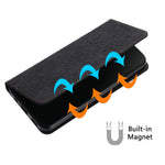 For Xiaomi Redmi Note 12 4G Anti-drop Imprinted PU Leather Phone Case Wallet Stand Cover