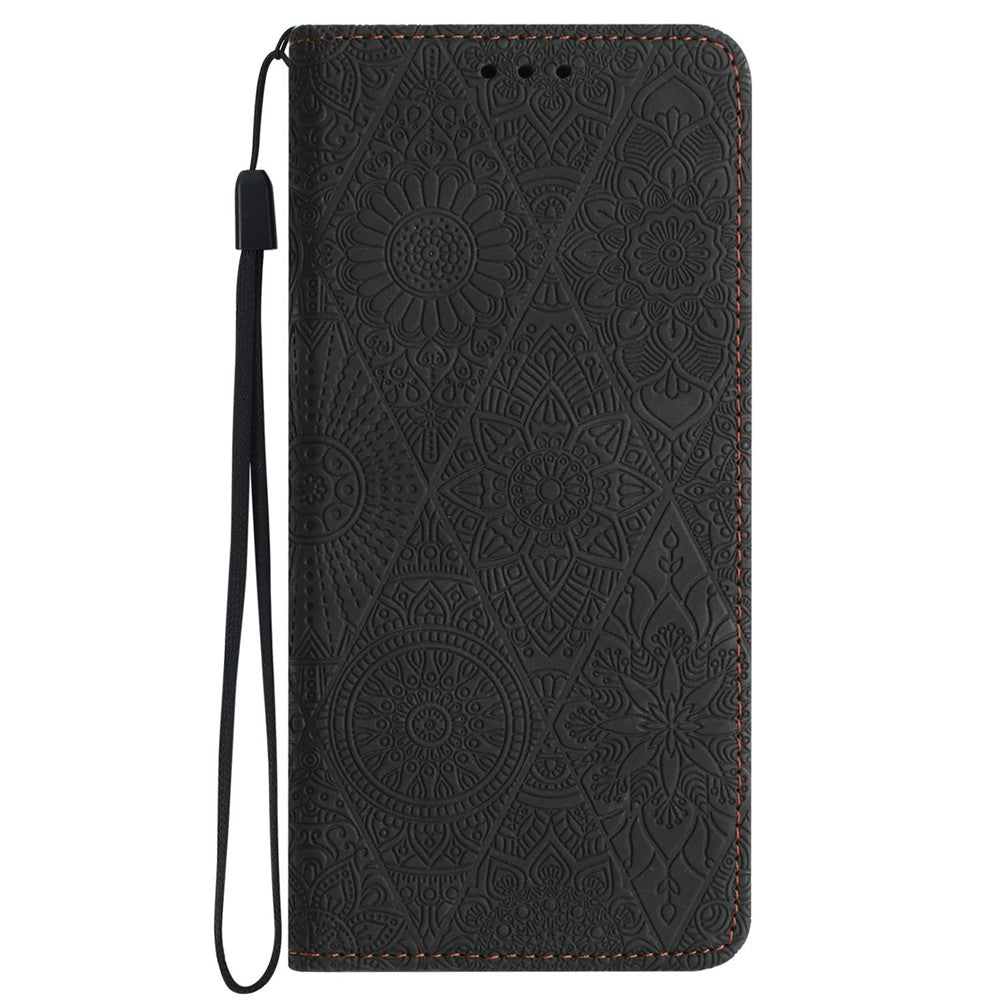 For Xiaomi Redmi Note 12 4G Anti-drop Imprinted PU Leather Phone Case Wallet Stand Cover
