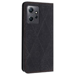 Xiaomi Redmi Note 12 4G Fallskyddande PU-läderfodral med stativ, plånboksfodral