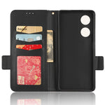Phone Leather Case for Oppo A98 5G / F23 5G / A1 5G , Litchi Texture Wallet Stand Cell Phone Cover
