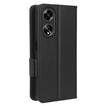 Phone Leather Case for Oppo A98 5G / F23 5G / A1 5G , Litchi Texture Wallet Stand Cell Phone Cover
