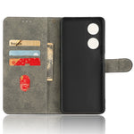For Oppo A98 5G / F23 5G / A1 5G PU Leather Stand Case RFID Blocking Phone Wallet Cover with Strap